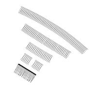 Peigne à Cheveux en U Invisible, Lot de 5, Métal Noir | Fixation Discrète pour Chignons et Boucles, Surface Lisse, Usage Bureau et Coiffage Rapide