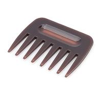 Peigne à cheveux large - Peigne à dents larges - Peigne à huile - Peigne de coiffure en plastique pour cheveux bouclés, longs, épais, humides ou secs - Antistatique - Salon de beauté et ménage [1#]