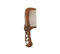 Peigne à cheveux lisse rétro pour cheveux longs - Portable - Peigne lissant - Tête de massage - Peigne démêlant