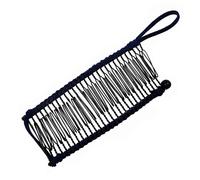 Peigne À Cheveux Magique Vintage,Pinces À Cheveux Paresseuses,Tresses,Flexible,Extensible,Double Glissière,Épingles À Cheveux,Accessoires Pour Cheveux - Type No.3 20 Teeth