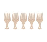 Peigne à Cheveux Multifonction, 10 Pièces, Peigne à Dents Larges, Peigne de Coiffure Afro pour Salon de Coiffure à Domicile