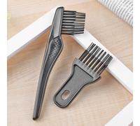 Peigne À Cheveux Noir Nettoyant Brosse À Cheveux En Plastique Outil De Nettoyage Integre Pour Les Outils De Coiffure