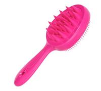 Peigne à cheveux - Outil de massage du cuir chevelu, démêlant humide sans nœuds avec fonctions double face, peignes de douche à prise confortable, poils souples et flexibles