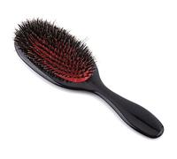 Peigne à cheveux ovale, brosse démêlante pour massage du cuir chevelu, poils en nylon, conception antistatique, outil de coiffure pour cheveux secs et humides, taille S L (S 22,5 cm/8,86 pouces de