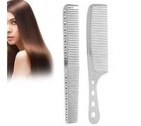 Peigne à Cheveux Pack De 2, Peigne De Coupe Fine Pour Coupe De Cheveux Anti-statique Pour Femmes, Meilleur Peigne De Coiffure Sans Rupture Pour Cheveux Longs Humides Ou Bouclés