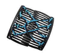 Peigne à cheveux : peigne magique vintage pour accessoires créatifs pour chignons, double peigne pour queue de cheval basse et styles tressés, peigne à cheveux vintage : double peigne créatif pour