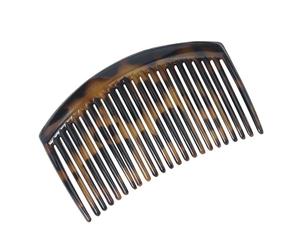 Peigne à cheveux - Peigne torsadé français à 23 dents - Pinces à cheveux torsadées pour mariée, demoiselle d'honneur, tressage, coiffure, mariage, accessoires de cheveux élégants pour femmes, filles