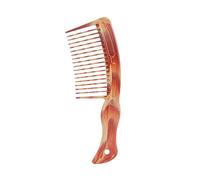 Peigne à cheveux - Petite fourchette à cheveux - Outil de coiffure pour cheveux bouclés - Pour homme et femme - En plastique - Brosse à dents larges