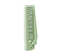 Peigne à cheveux pliable portable à double tête - Peignes à cheveux de voyage - Peigne pliable de poche - Brosse de voyage en plein air pour femme - Ensemble de soins pour bébé avec brosse