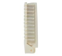 Peigne à cheveux pliable pour les hommes, peigne pliable pour les femmes, brosse à cheveux de massage à double tête | de poche portable, outil de style de maquillage antistatique et de dents fin