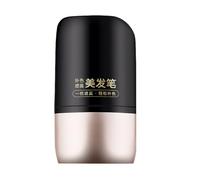 Peigne à cheveux polyvalent gris - Stylo de couverture des cheveux gris - Longue durée 2 en 1 - Applicateur de bâton résistant à la transpiration - Outil de coloration portable pour femmes, adultes