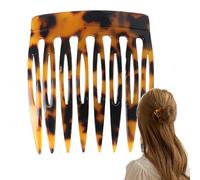 Peigne à cheveux pour chignons, peigne à cheveux en acrylique - Peignes à pinces à cheveux décoratifs en acrylique,Épingle à cheveux à la mode, accessoires de cheveux portables pour les mariages, les
