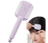 Peigne à cheveux pour coiffage, brosse démêlante double face avec design antistatique, peigne léger pour le coiffage à la maison et en déplacement, pour femme, homme, adolescent, enfant
