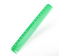 Peigne à cheveux professionnel 9 couleurs - Pour coiffeur, coiffeur, coupe de cheveux, anti-statique - Pour salon de coiffure - Vert