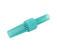 Peigne à Cheveux Roulant Multi-dents, Peigne à Friser Moelleux Antidérapant pour les Voyages