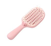 Peigne à cheveux sculptant pour volumiser et lisser avec peigne creux et pliable pour nettoyage automatique à séchage rapide