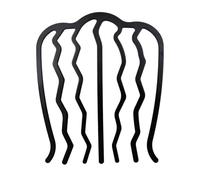 Peigne à cheveux torsadé en forme de U - Pince à cheveux latérale en métal, fermeture à cheveux vintage | Outil de coiffure sécurisé pour femme, accessoire décoratif pour cheveux épais, fins et