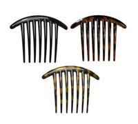 Peigne à cheveux torsadé pour une tenue solide - Accessoires de coiffure | Updo Side Pince à dents entrelacées - Pince de fixation durable en forme de tortue pour femme | Matériau synthétique en
