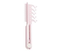 Peigne à cheveux volumateur en forme de V pour brosse à cheveux manuelle plate avec trucs en ABS portable 2 en 1 Design en forme de V