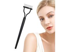 Peigne à cils, séparateur de cils, brosse à cils, séparateur de cils, applicateur de mascara, définisseur de cils avec peigne et pinceau cosmétique conçu pour les voyages