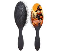 Peigne à coussin de massage d'Halloween pour femme et homme - Brosse démêlante portable pour le cuir chevelu et la coiffure