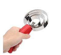Peigne à Curry en Acier Inoxydable, Outil Multifonctionnel de Conception Ergonomique pour Chevaux, Vaches et Moutons, Manipulation Facile, 4-5-6 Anneaux Durables (Peigne Vache et Cheval 4