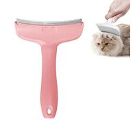 Peigne à dents en V pour animaux de compagnie, outil de démêlage pour chiens et chats, réduit efficacement la perte de poils pour poils de chat courts, moyens et longs, peigne à dents serrées en forme