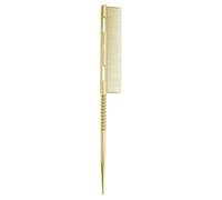 Peigne À Dents Fines Avec Queue Peigne Ergonomique Léger Pour Crêpage | Brosse À Cheveux Queue Métallique Avec Dent De Séparation Outil Coiffant Démêlant Pour Maman Épouse Et Or