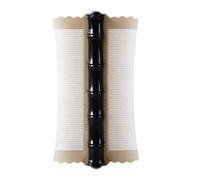 Peigne à dents fines - Manche en bambou double face | Outil de poche lavabl | Conception de toilettage respectueuse de la peau, déconstruction des Decehars à prise confortable, pour les routines de salle