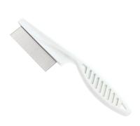 Peigne à dents fines pour chat | Pet Cat Lice Comb Detangling, Dents en acier inoxydable Poux Pet Care Fournitures pour animaux de compagnie de petite, moyenne et grande taille