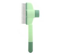 Peigne à dents fines pour chats et chiens - élimine poils morts en un passage, protège peaux sensibles et nettoyage en un clic