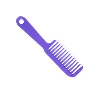 Peigne à dents larges avec long manche pour différents types de cheveux, peigne professionnel élégant