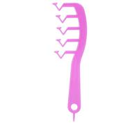 Peigne à Dents Larges Brosse à Cheveux Volumisante en Forme de Z