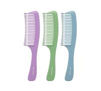 Peigne à dents ondulées violet 1pc