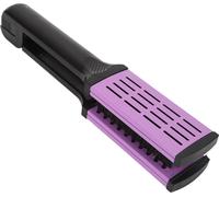 Peigne à double brosse, les poils doux empêchent l'électricité statique, brosse lissante avec poignée ergonomique pour le coiffeur