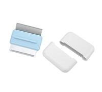Peigne à double face animale peigne de poche en acier inoxydable pour petit toilettage pour animaux de compagnie (Square blue【Pocket Comb】)
