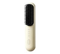 Peigne à fer plat professionnel rechargeable 4000 mAh | Fer à lisser sans fil à 4 réglages de température pour homme et femme - Court, long, bouclé, ondulé, plage, salon, maison