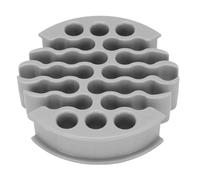 Peigne à Fil, 30 Trous Network Cable Organizer la Construction PC pour la Gestion des Câbles Prend en Charge 7 Lignes (Gray)
