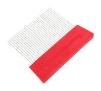 Peigne à Grainage pour Murs en Acier Inoxydable et Surfaces | Effets Texturés Précis, Prise en Main Confortable, Création de Motifs, pour Mobilier Ancien et Peinture Maison