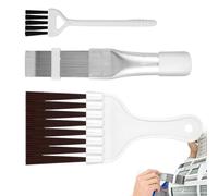 Peigne à lamelles pour climatisation - Nettoyant pour bobines de climatisation - Outil de brosse pour le nettoyage et l'entretien des climatiseurs pour voiture et maison