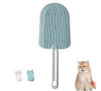 Peigne à langue de chat, peigne à langue de chat for animaux de céleri, brosse de toilettage douce for langue de chat, peigne de massage à la crème glacée for animaux de compagnie, brosse de toilettag