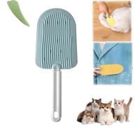 Peigne à langue pour chat, peigne à langue pour chat céleri, brosse à langue pour chat, peigne de langue pour chat, peigne de massage à crème glacée pour animaux de compagnie, bleu 1 pièce