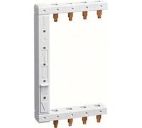 Peigne à languettes - HAGER KCF663L - 3 phases - 2 rangées - Couleur blanche