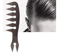 Peigne à l'Huile pour Cheveux avec Fourche - Pour Hommes