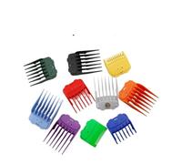 Peigne À Limite Magnétique, Compatible Avec Les Tondeuses Électriques | Peigne De Guidage De Barbier À Limite Transparent Magnétique Puissant, Compatible Avec Les Tondeuses WAHL(Bagged--Color)