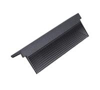 Peigne à Lisser Accessoire de Coiffure Barbier Accessoire Démêlant Noir 9,3 x 3,2 x 3,4 cm