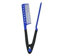 Peigne À Lisser Les Cheveux - Lisseur De Coiffure En Forme De V Pour La Séparation Des Mèches - Accessoire de Peigne pour Fer à Lisser - Pour le Voyage les Vacances les Sorties l'Hôtel et les
