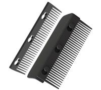 Peigne à lisser les cheveux - Peigne chaud pour barbier - Outil de coiffure de barbier lissant les cheveux, peigne plat amovible en fer pour un usage domestique pour femme Cadeau