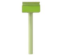 Peigne à long manche - 2,36 x 1,46 x 6,77 pouces, brosse lisse pour le toilettage | Idéal pour propriétaires d'animaux, toiletteurs professionnels et cliniques vétérinaires | Outil de démê