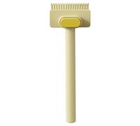 Peigne à long manche - 2,36 x 1,46 x 6,77 pouces, brosse lisse pour le toilettage | Idéal pour propriétaires d'animaux, toiletteurs professionnels et cliniques vétérinaires | Outil de démê